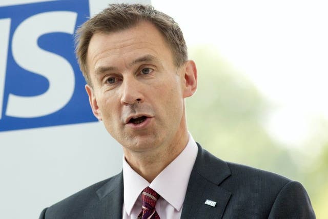 Jeremy Hunt wants to impose the new contract on junior doctors