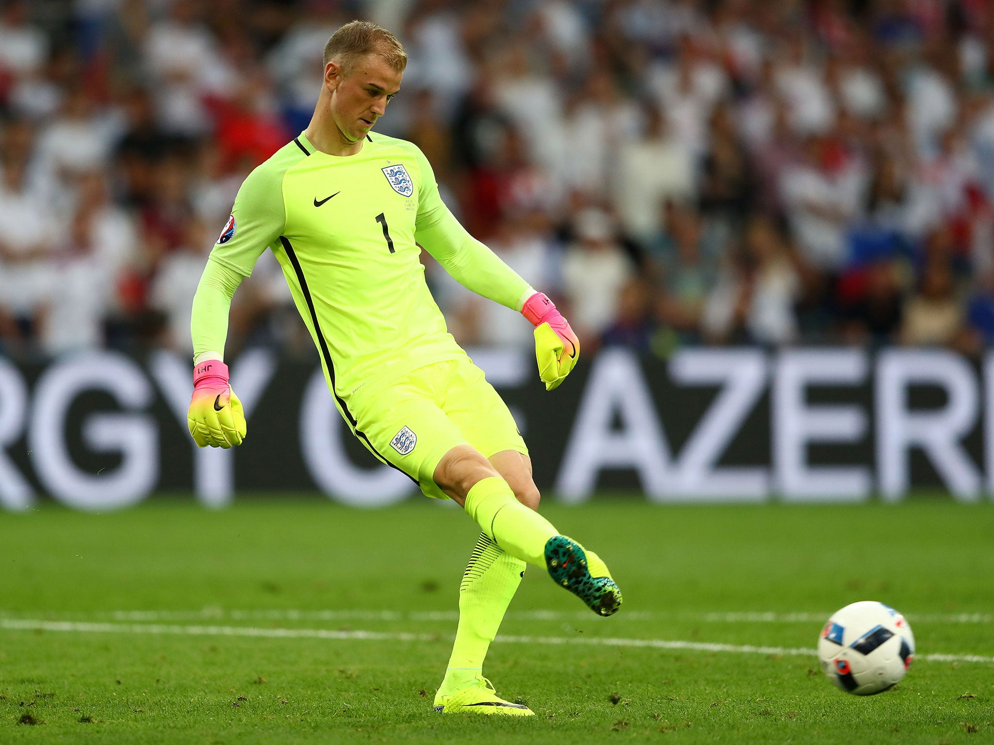 Joe Hart has come under criticism for his distribution skills