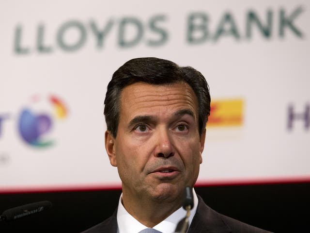 CEO Antonio Horta Osorio insists the ?1bn provision for misselling is the final sum Lloyds will set aside for the PPI scandal
