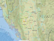 Burma earthquake: 6.8 magnitude quake strikes in centre of country
