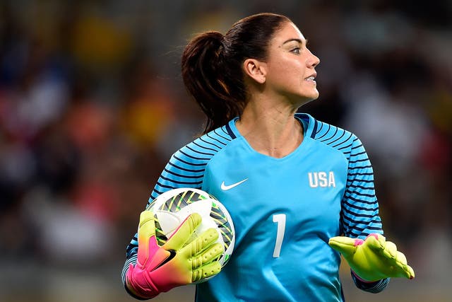 Hope Solo have been banned from the United States women's team for six months