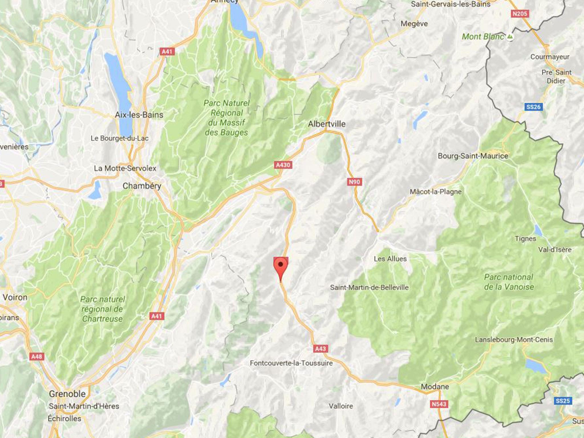 The two-seater plane crashed around 7.30 local time on the outskirts of Saint-Remy-de-Maurienne, Savoy, France