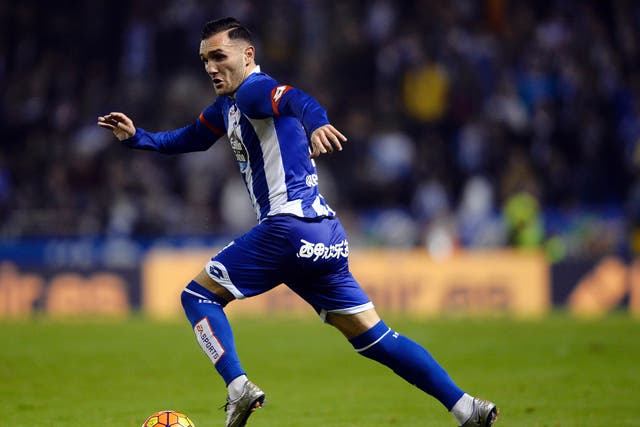 Lucas Perez is on the verge of joining Arsenal from Deportivo La Coruna, according to reports