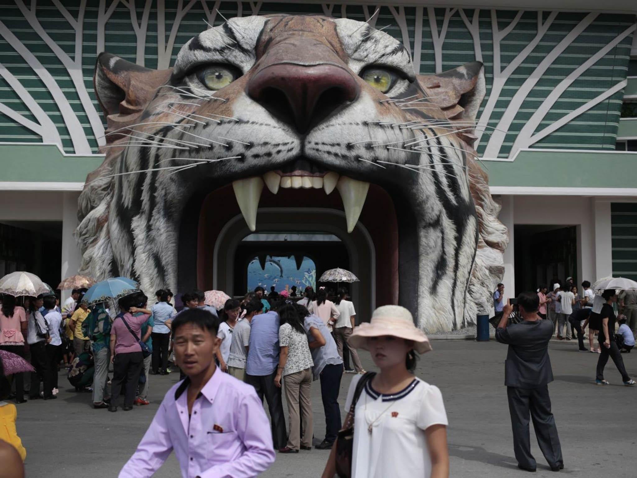 North Koreans have eagerly anticipated the opening of the zoo