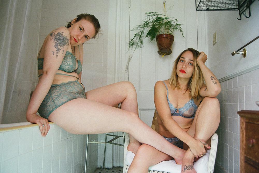 Is it me or is there nothing empowering about Lena Dunhams fake lesbian photoshoot for Lonely Girls lingerie? The Independent The Independent