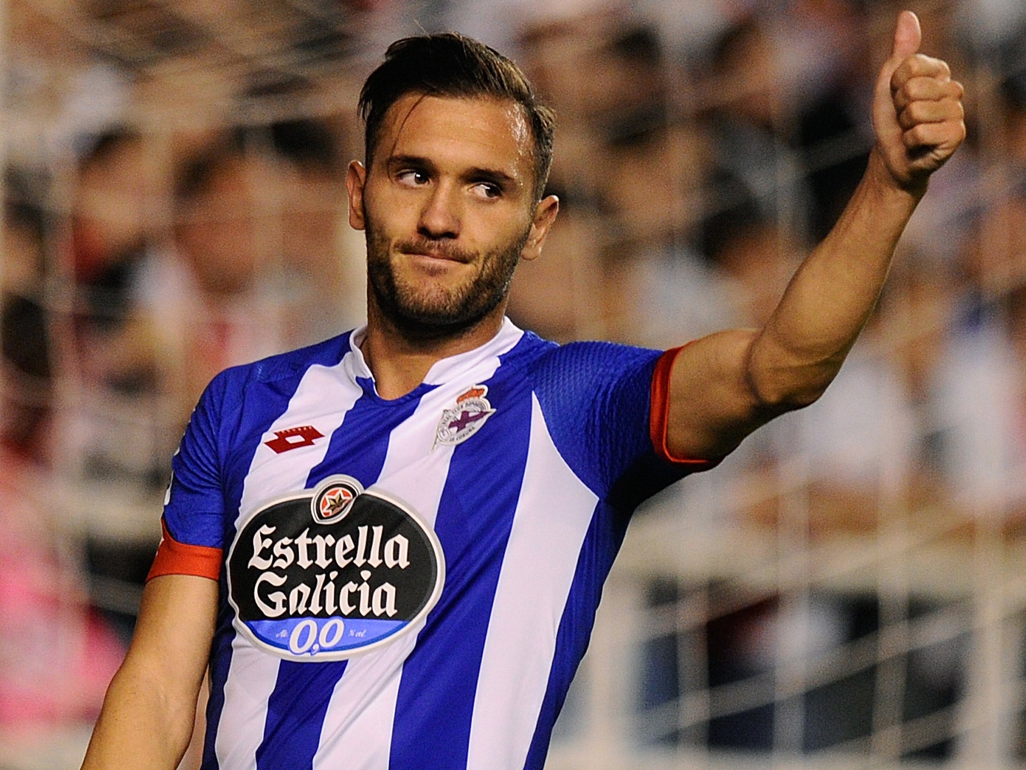 Lucas Perez is believed to be close to joining Arsenal