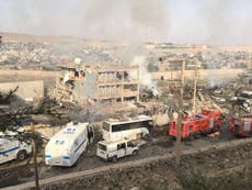 Turkey car bomb attack: At least 11 killed in blast blamed on Kurdish PKK militants at police headquarters in Cizre