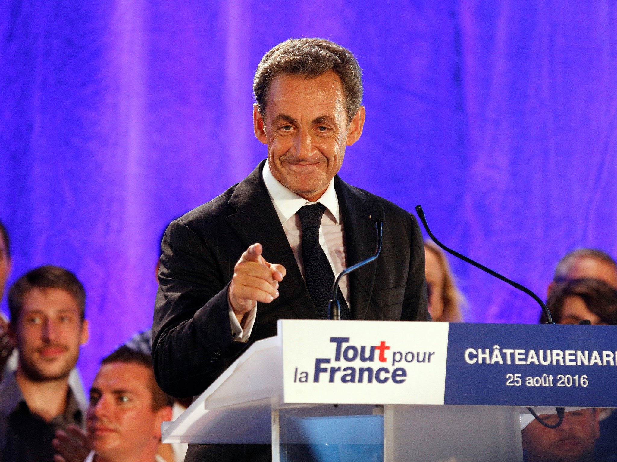 Mr Sarkozy wants to open migrant ‘hotspots’ at Calais to process UK asylum applications