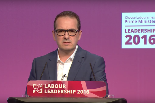 Owen Smith appeared visible confused