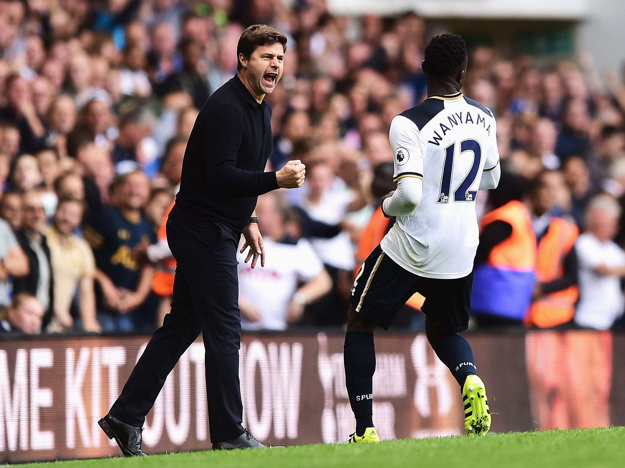 Tottenham will be looking for the second Premier League victory