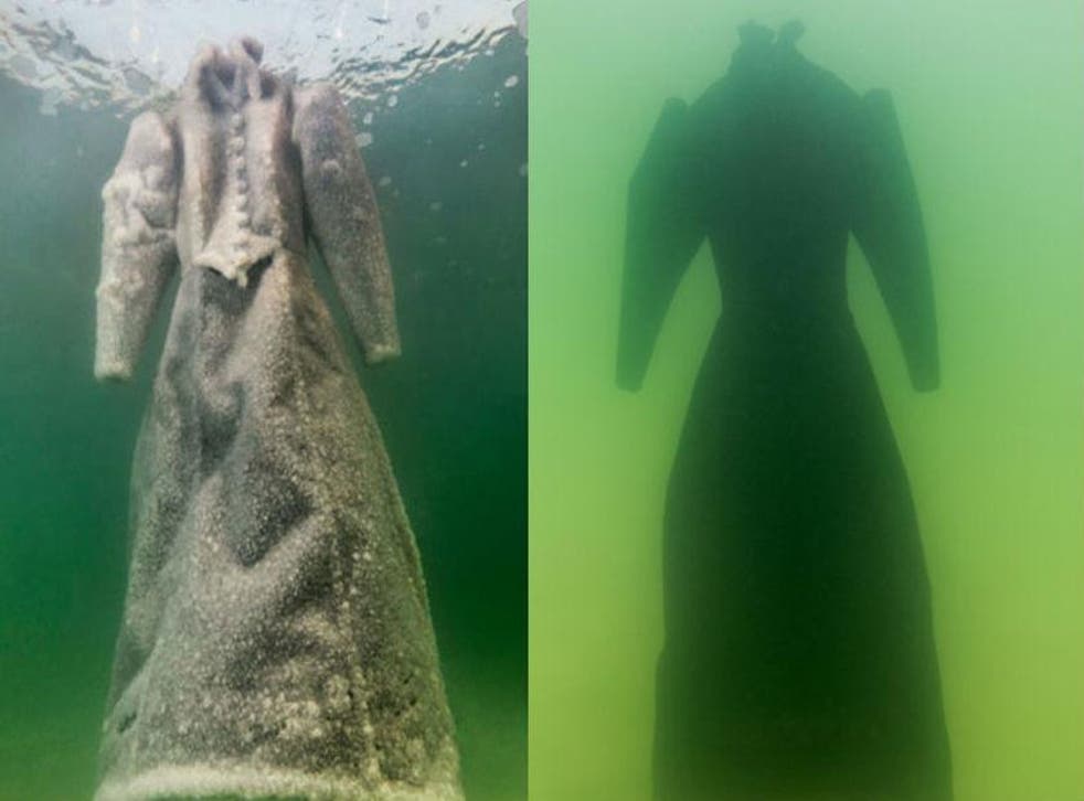 The 'Salt Bride' was submerged for two months