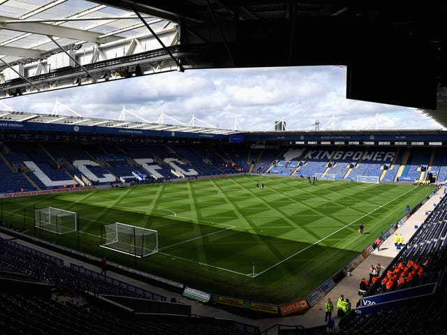 A view of Leicester's King Power Stadium