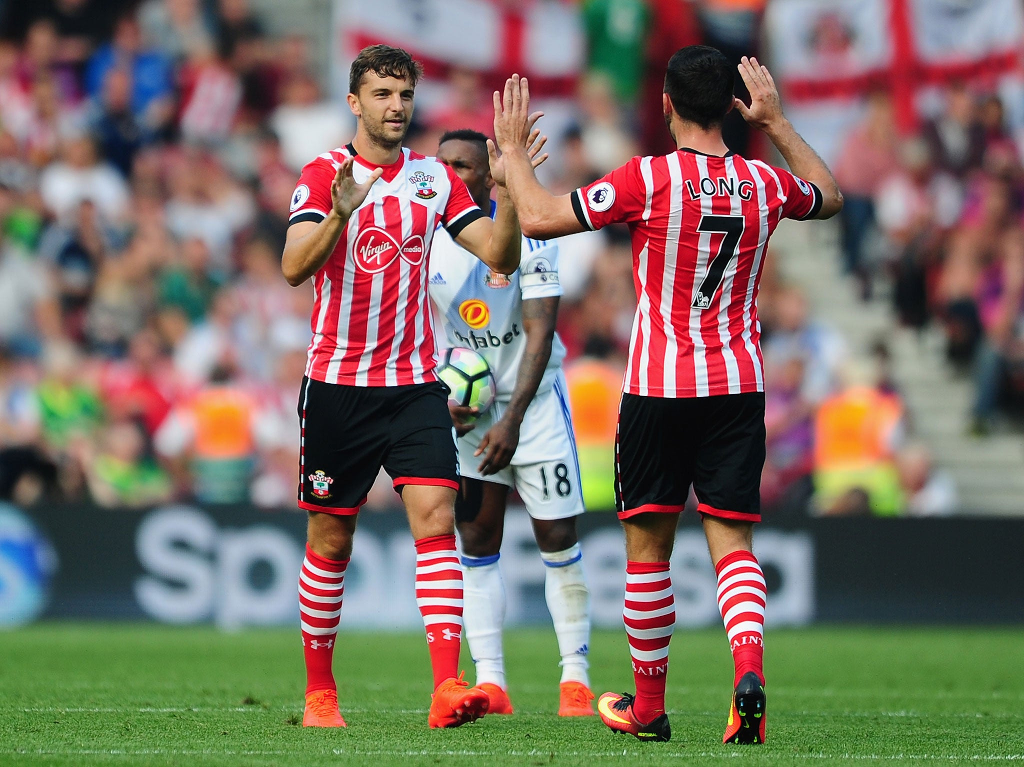 Jay Rodriguez grabbed a late goal to equalise for Southampton