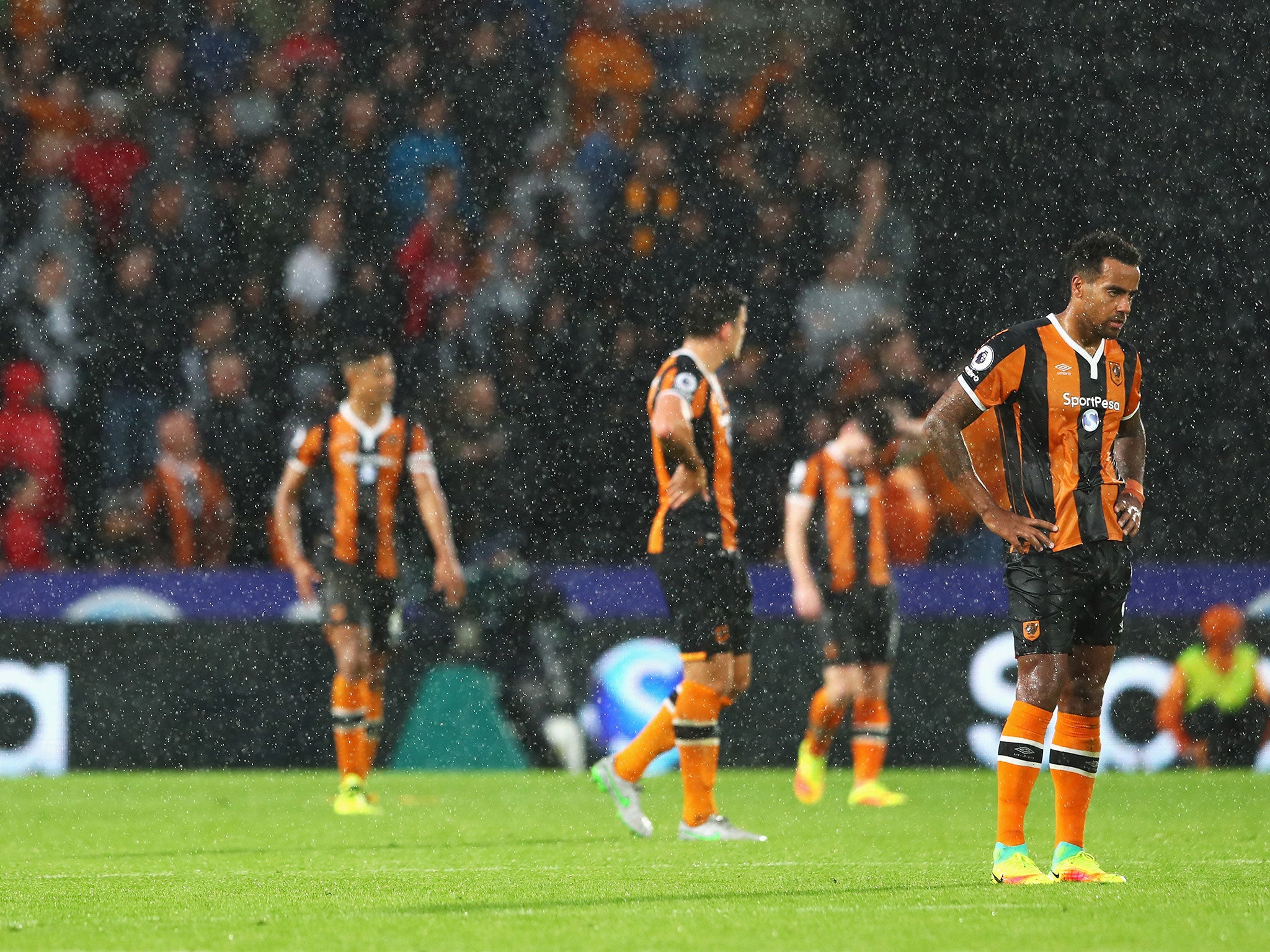 Hull were beaten in the dying minutes of the game