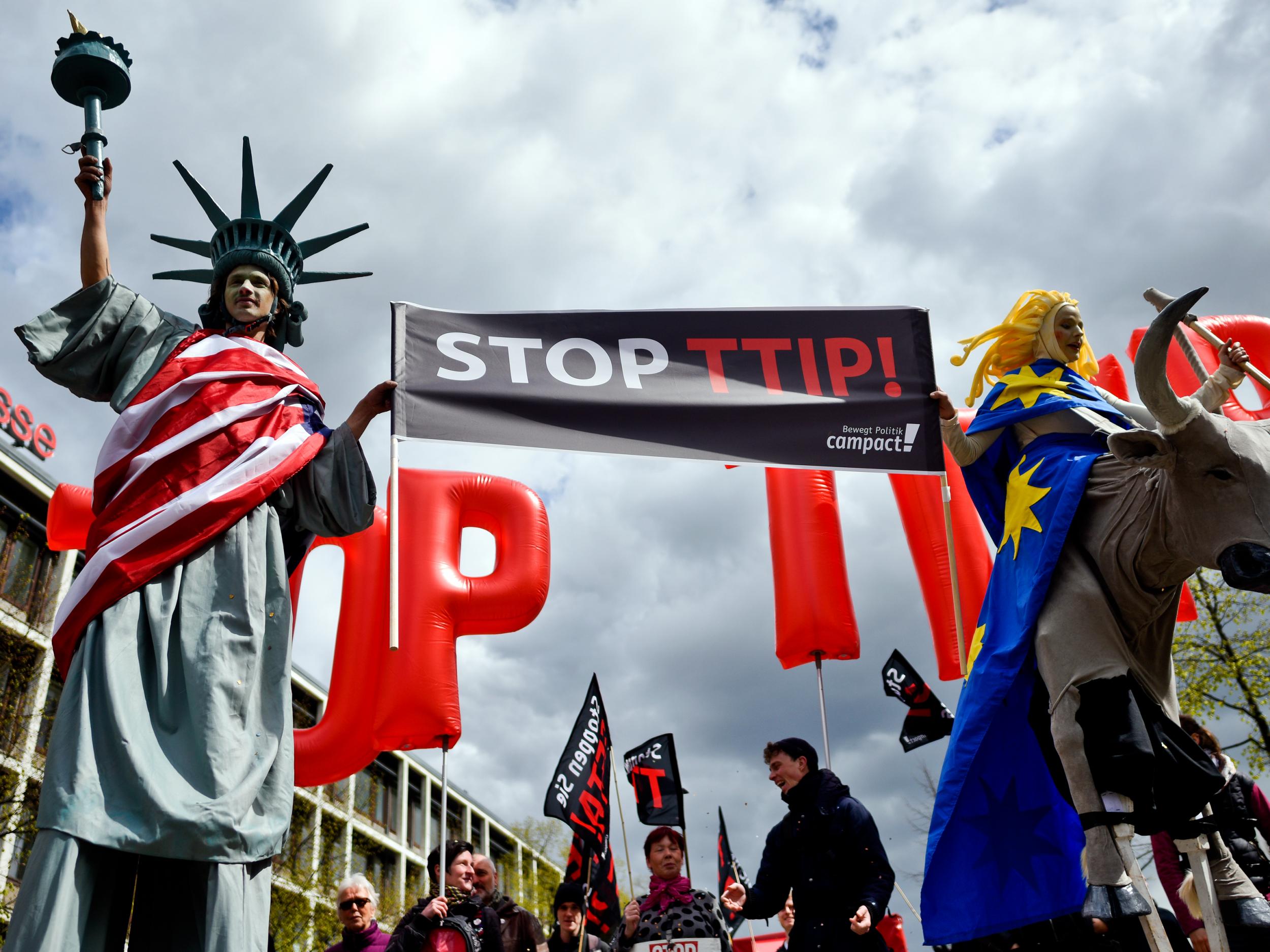 Anti-TTIP protests have brought thousands onto the streets across Europe, while the TISA talks have gone largely unnoticed