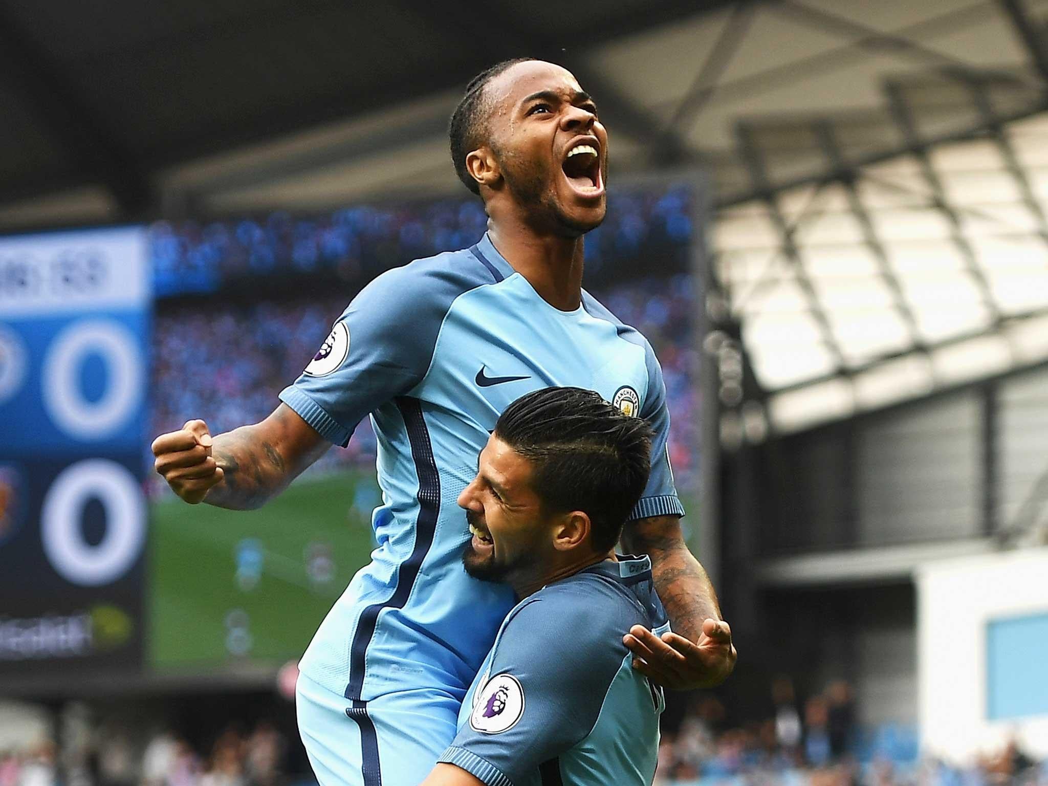 Sterling bagged a brace in City's 2-1 victory over West Ham (Getty)