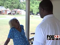 Police pepper-spray 84-year-old black woman in her home
