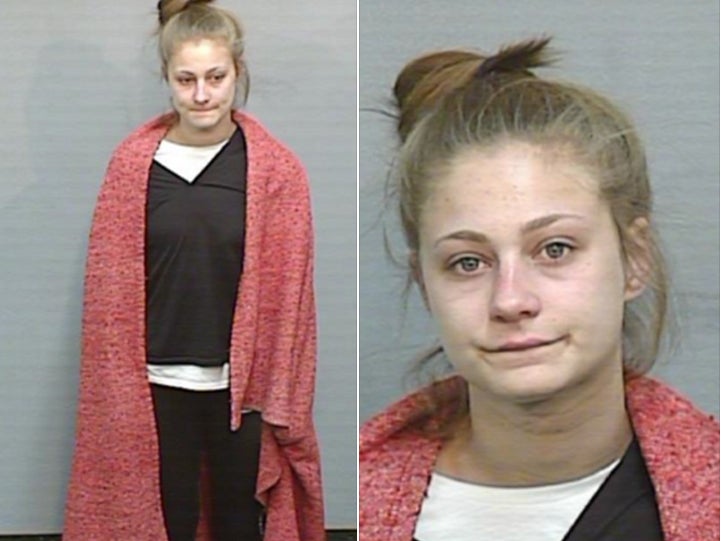 New South Wales Police Department released Ms Sharp's mugshots