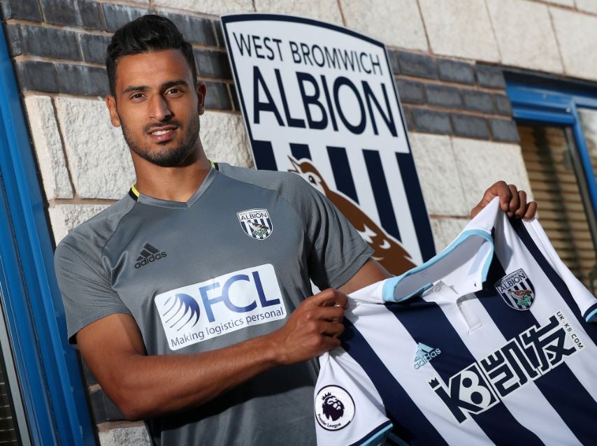 Nacer Chadli's £13m move to West Brom was confirmed by the club