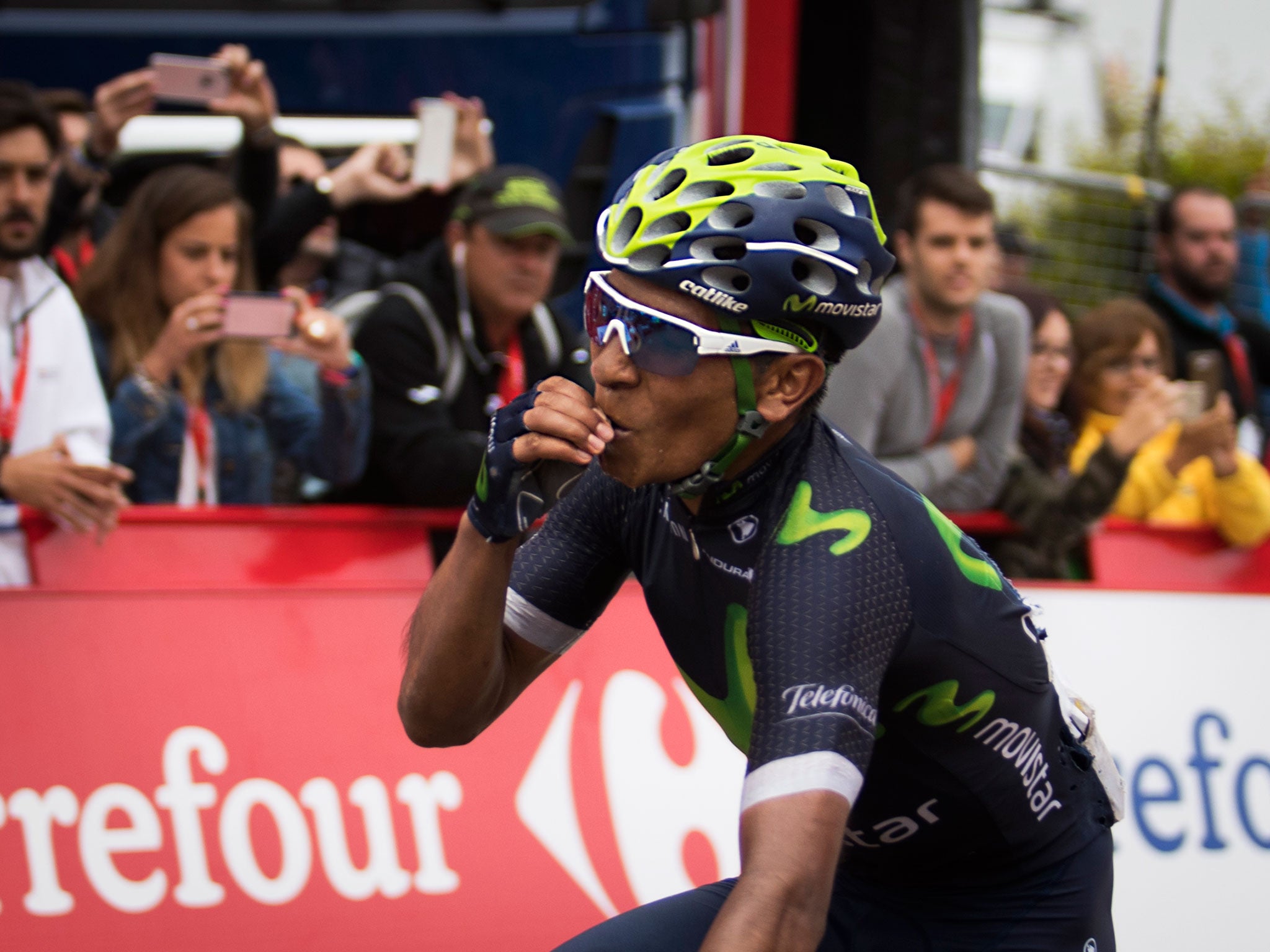 Colombian cyclist Nairo Quintana