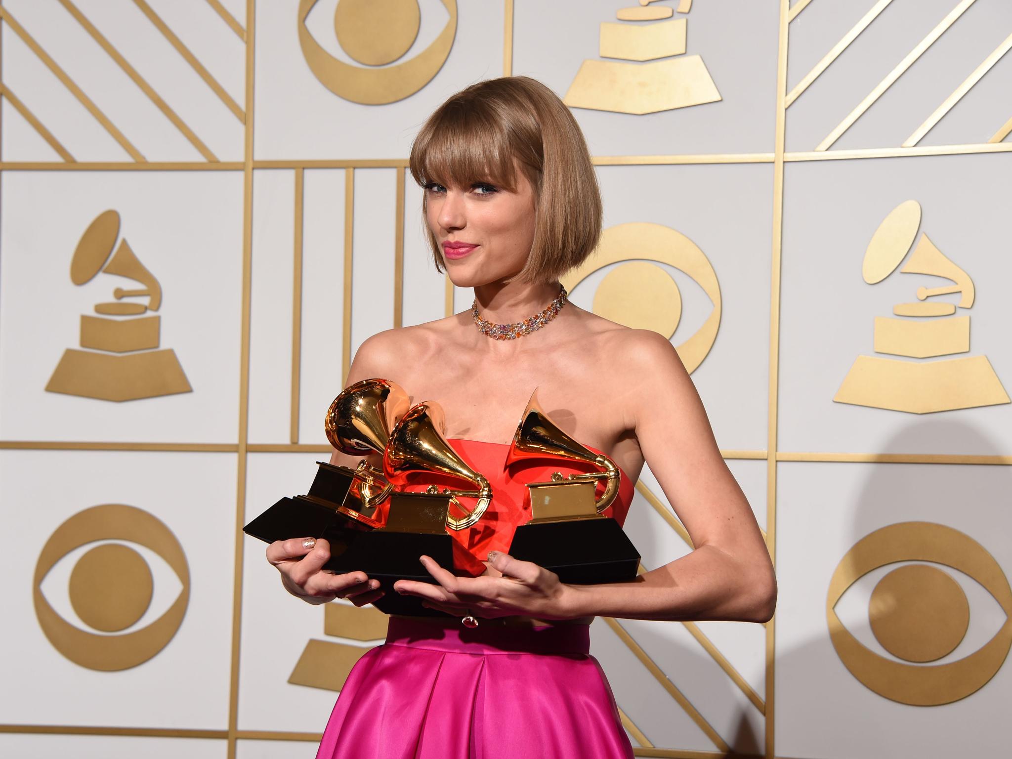Taylor Swift has won an impressive ten Grammys throughout her career