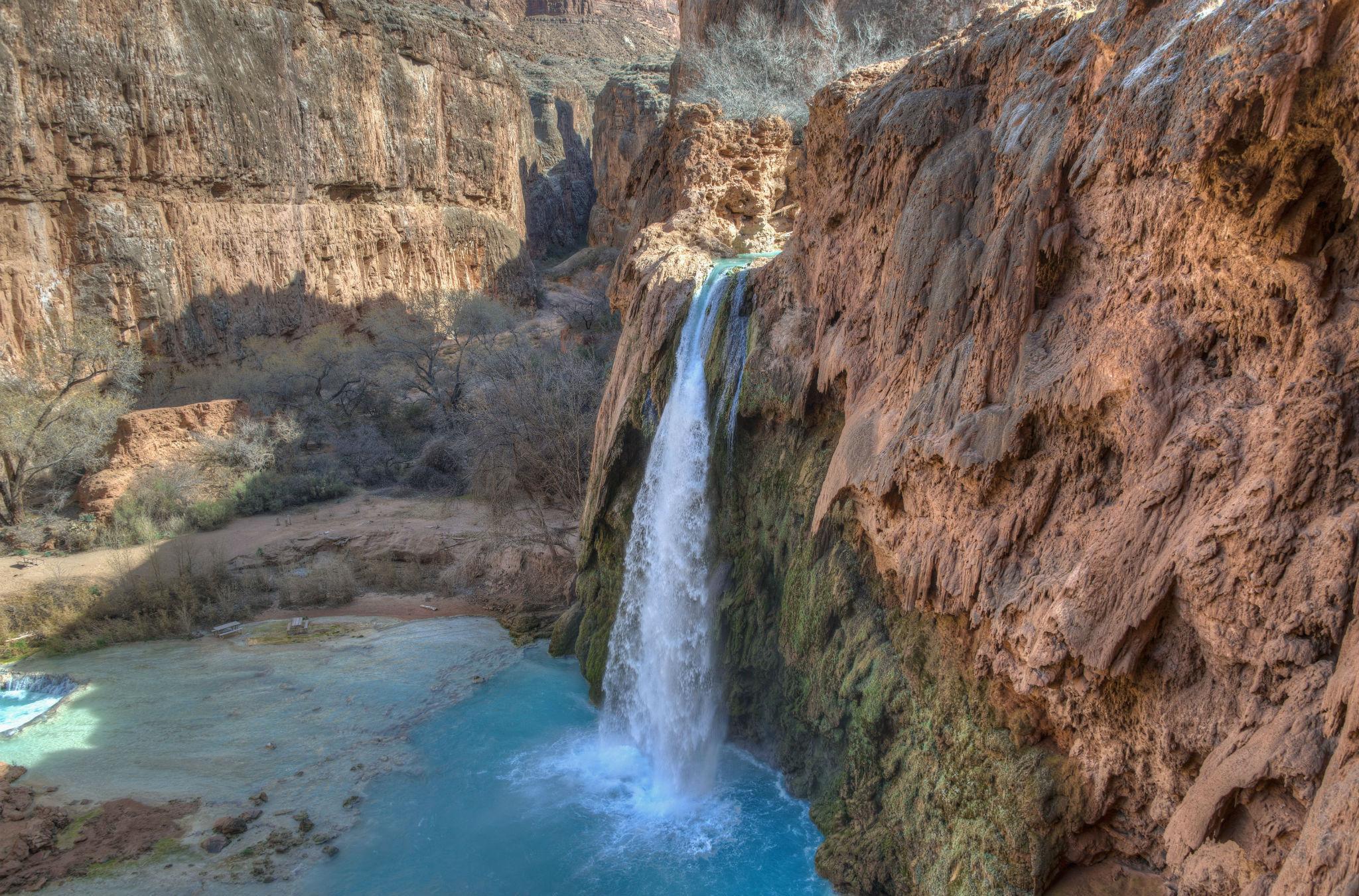 The Havasu Falls attract thousands of tourists to the Havasupai reservation each year, but the tribe is concerned its water could become contaminated by uranium due to nearby mining