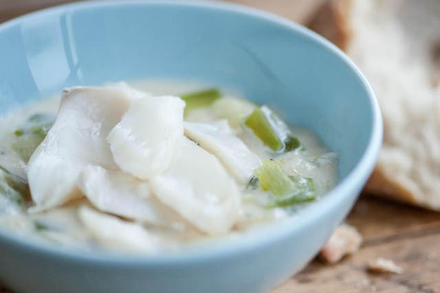 Essentially a creamy stew, the haddock chowder is comforting and extremely simple to make