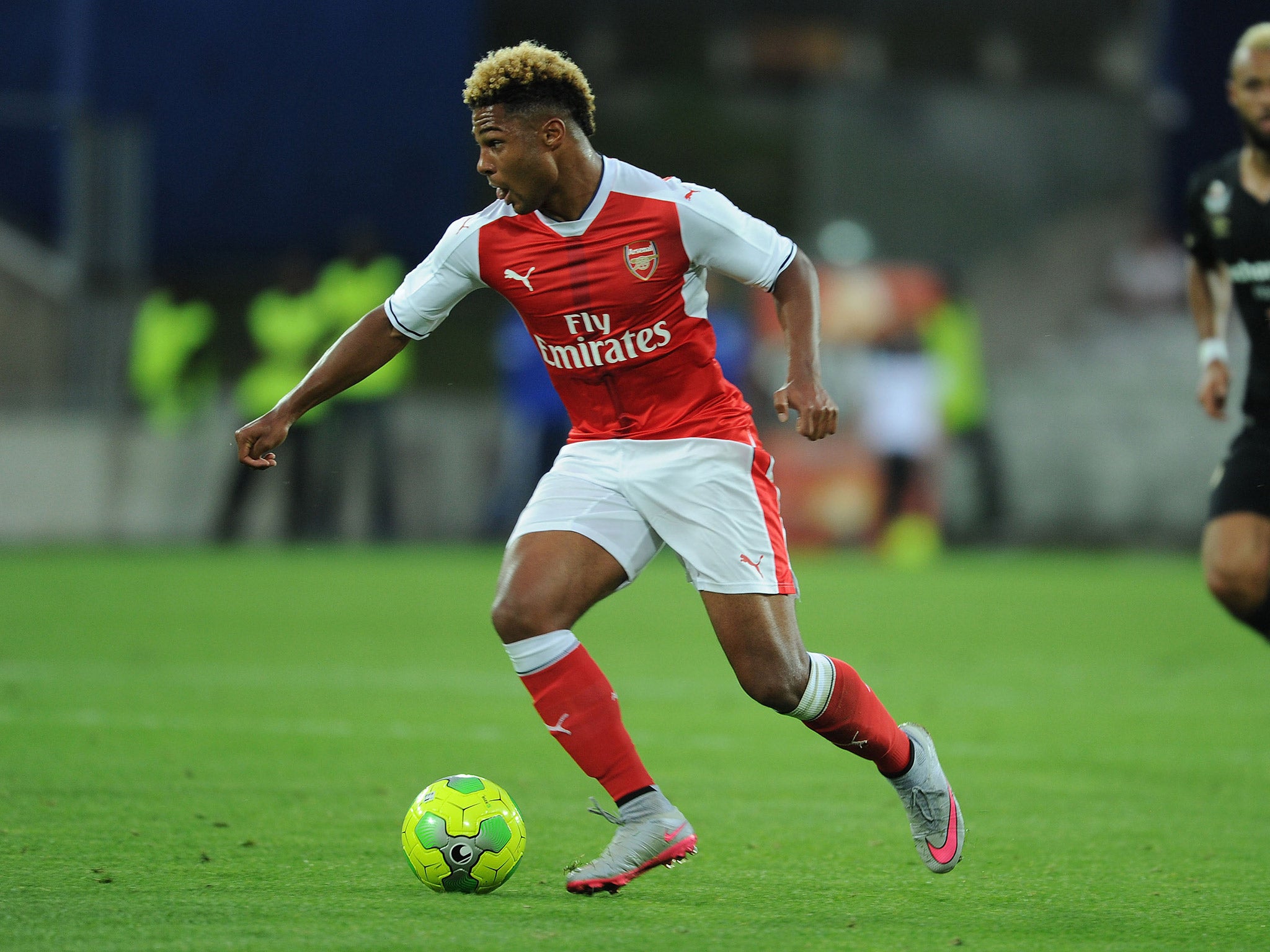 Serge Gnabry is wanted by Bayern Munich with just a year to run on his Arsenal contract