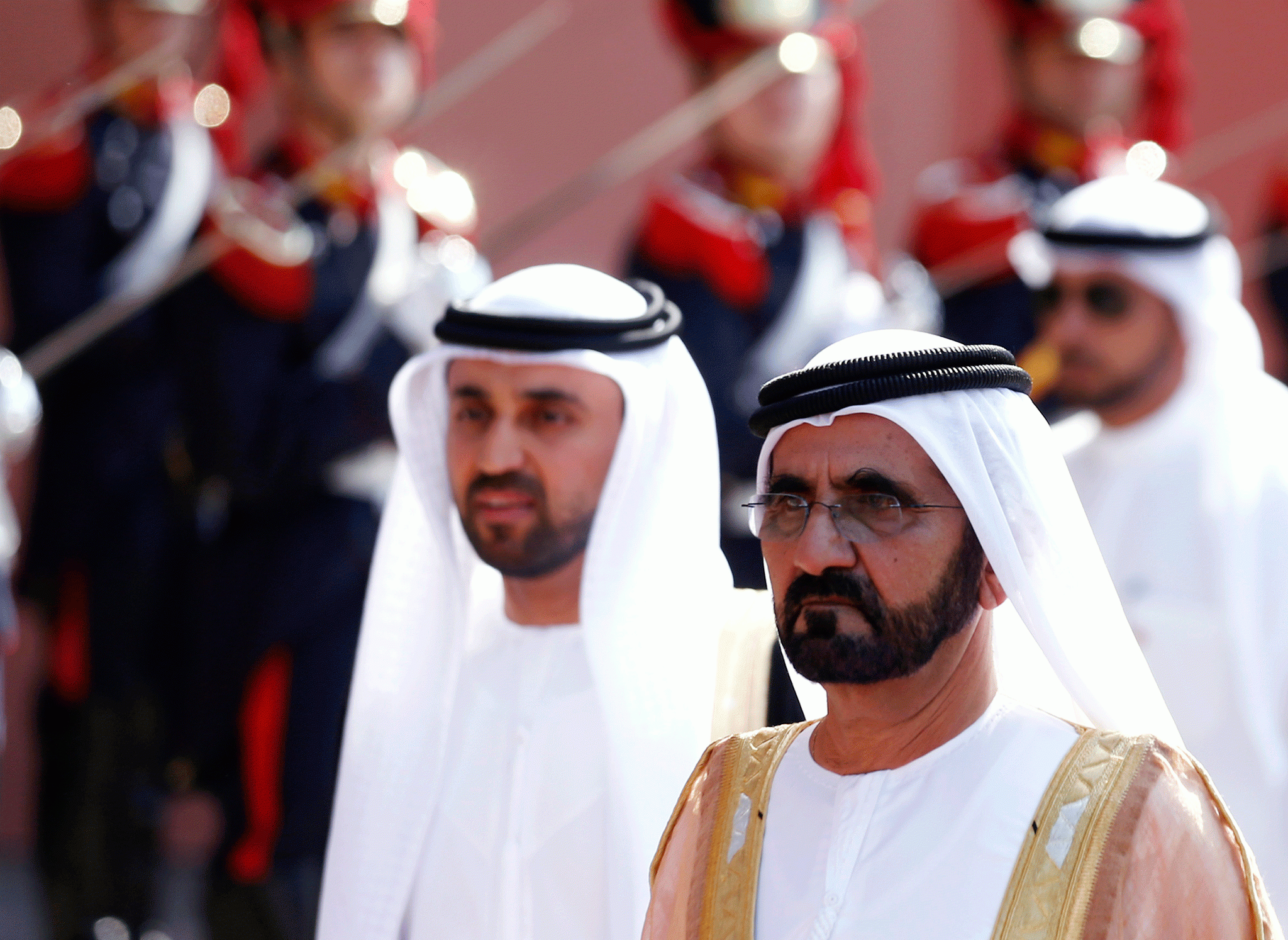 Dubai's king makes spot check at work, fires nine people