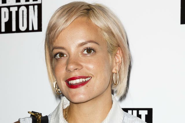 Lily Allen has been criticised after apologising to a child refugee