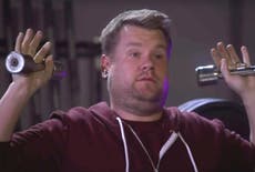 James Corden spoofs Kanye West 'Fade' music video featuring Teyana Taylor 