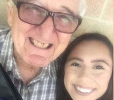 Proud student posts heartwarming pictures of her 82-year-old grandfather going back to college