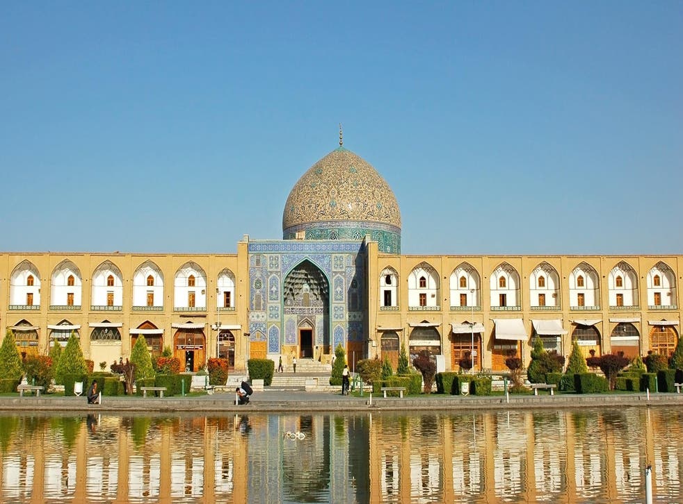 Isfahan is a major destination on the tourist trail in Iran