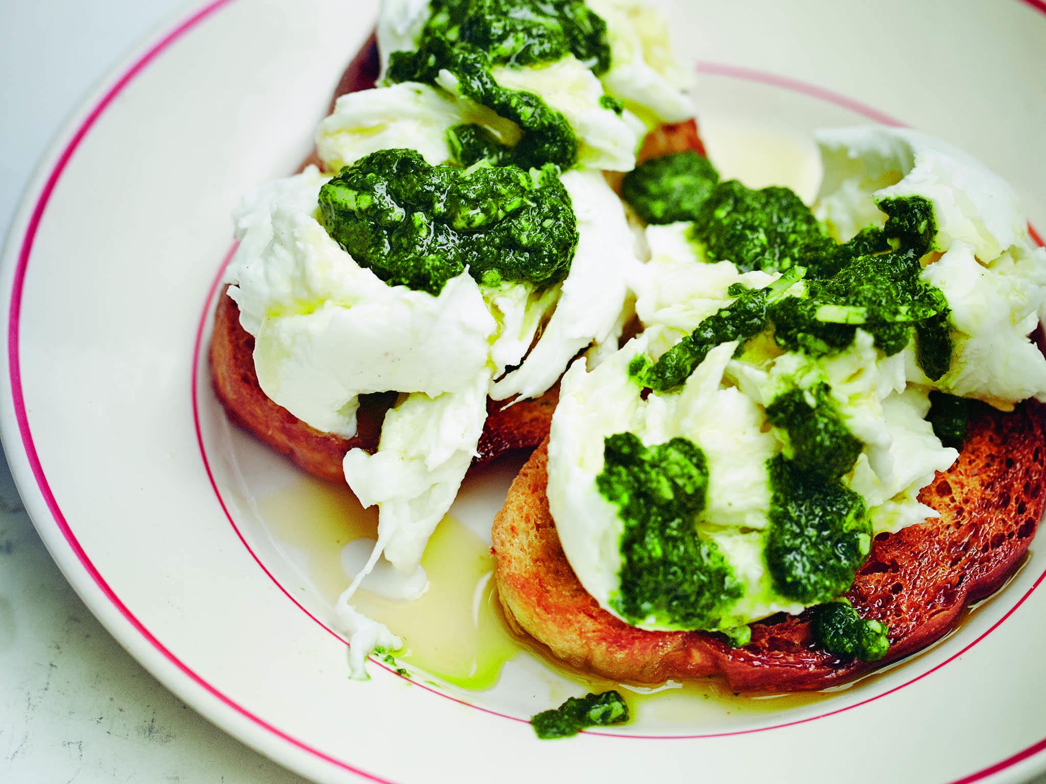 The cavolo nero only requires a quick blanch, otherwise it loses its flavour and nutrients