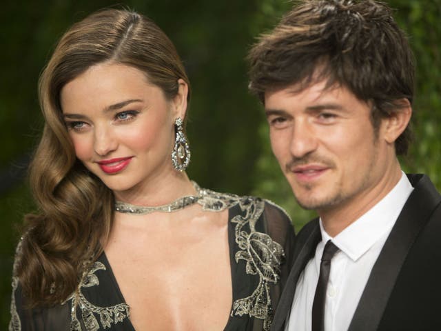 Miranda Kerr and Orlando Bloom