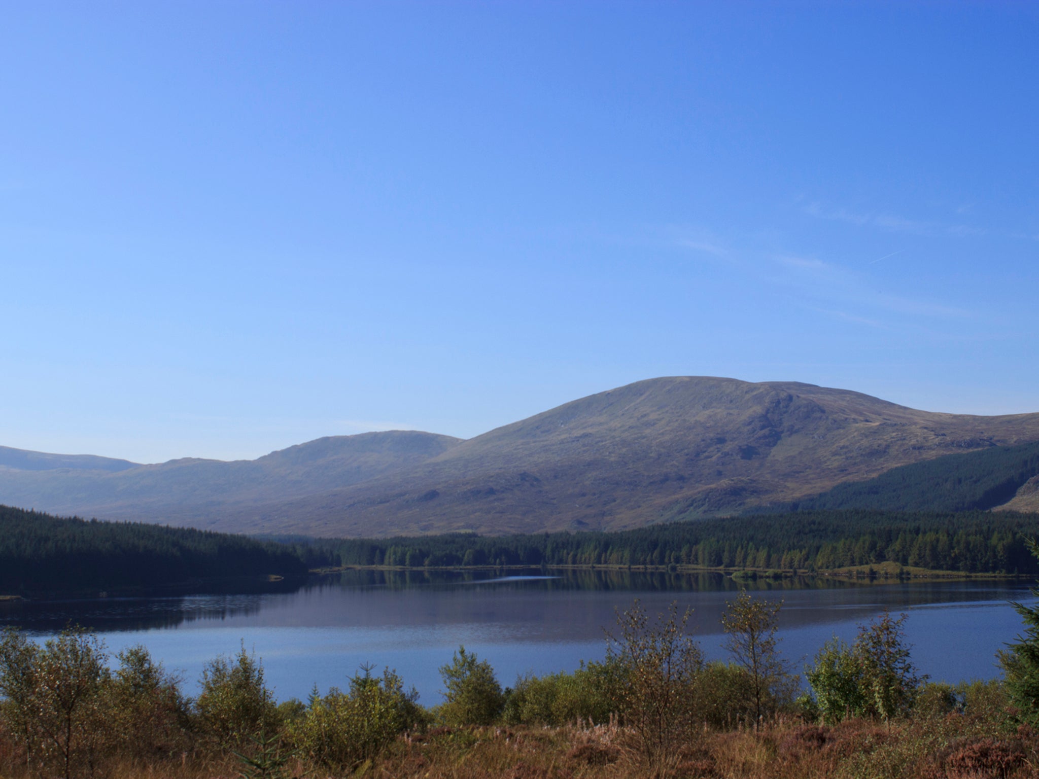 Loch Recawr in East Ayshire, the area named the worst to raise a family in Britain (Getty/iStockphoto)