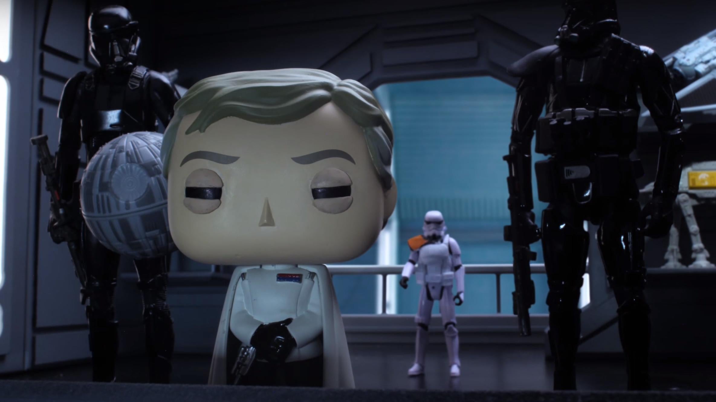 Rogue One New Star Wars toys unveiled in adorable superfan made