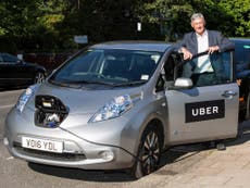 Uber introduces electric vehicles, letting people get picked up in battery-powered cars