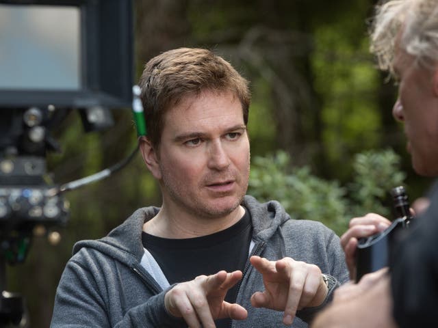 Luke Scott on the set of ‘Morgan’, his directorial debut
