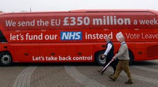 Brexit: Vote Leave camp abandon £350-a-week NHS vow in Change Britain plans