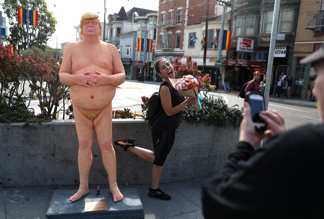 Lifesize Statue Of Naked Donald Trump Fetches 18 000 At Auction The Independent The Independent