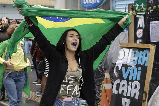 Brazilians celebrated on Wednesday after the impeachment of Dilma Rousseff, removing her from power