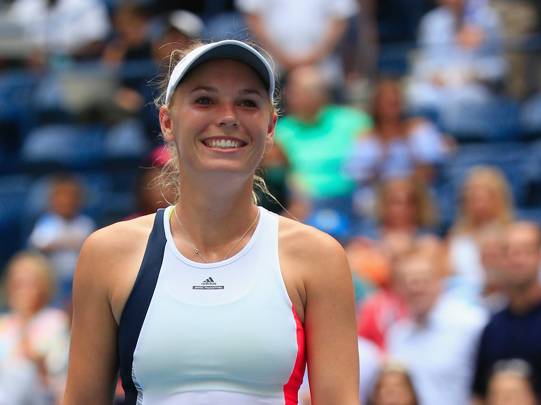 Wozniacki has reversed a slide down the world rankings with the win