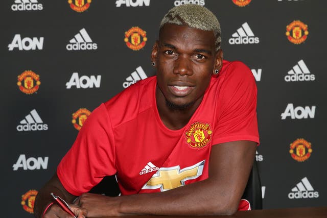 Paul Pogba was the Premier League's most expensive signing in history