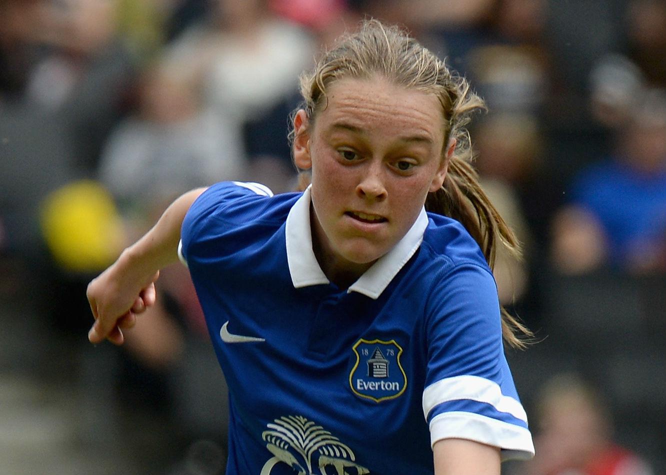 Miss Tynan, from Mossley Hill, Liverpool, began her career at the age of six at Liverpool Feds before moving on to Everton's Centre of Excellence