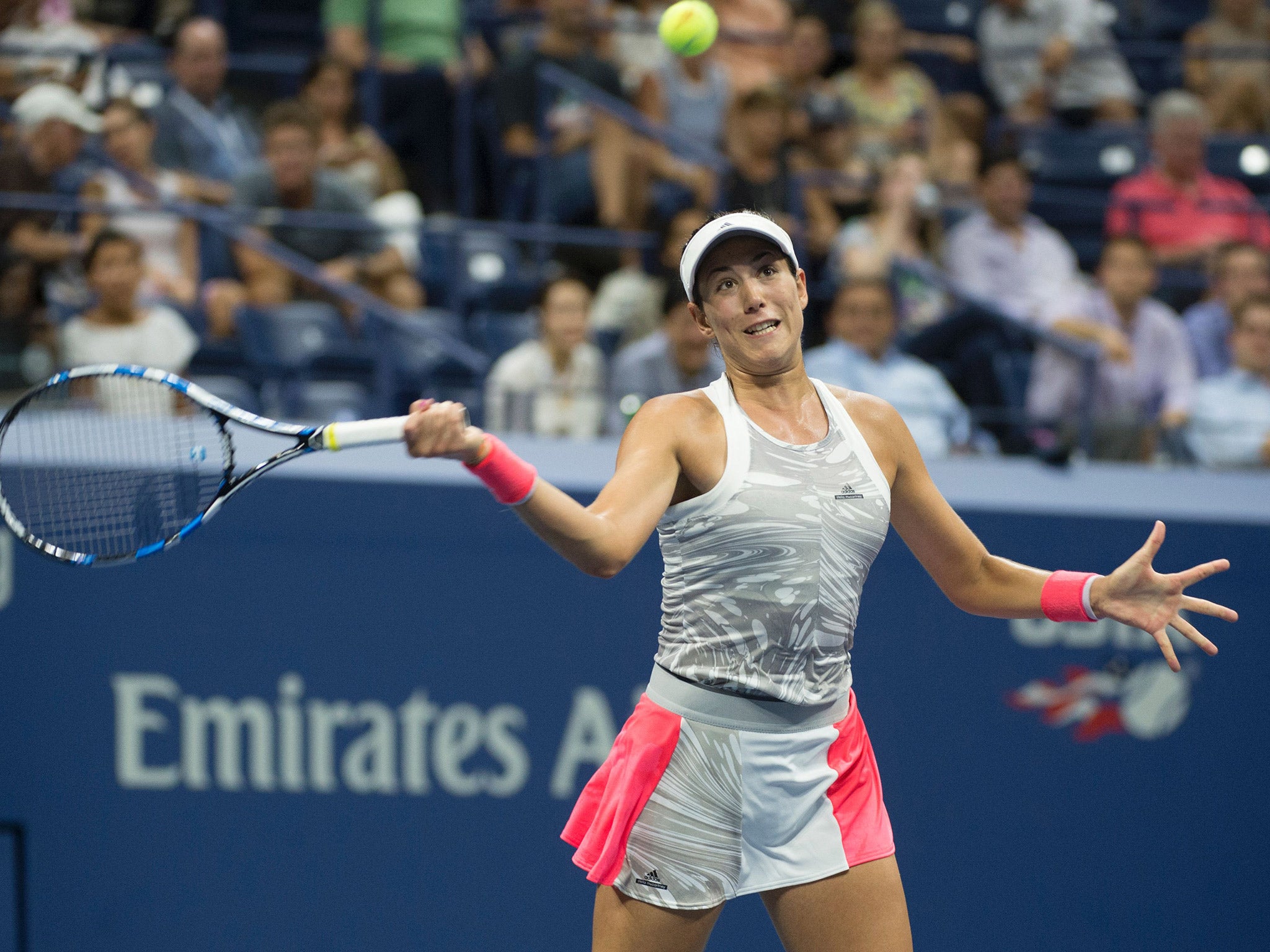 Muguruza struggled at the US Open once again to continue her run of poor results at Flushing Meadows
