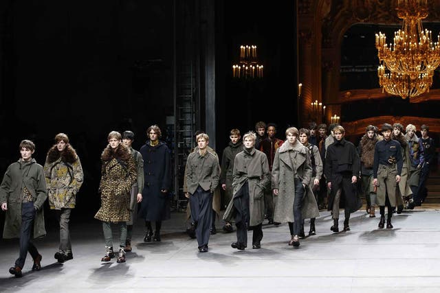 You’ll want to get in step with military-inspired trends this upcoming season 