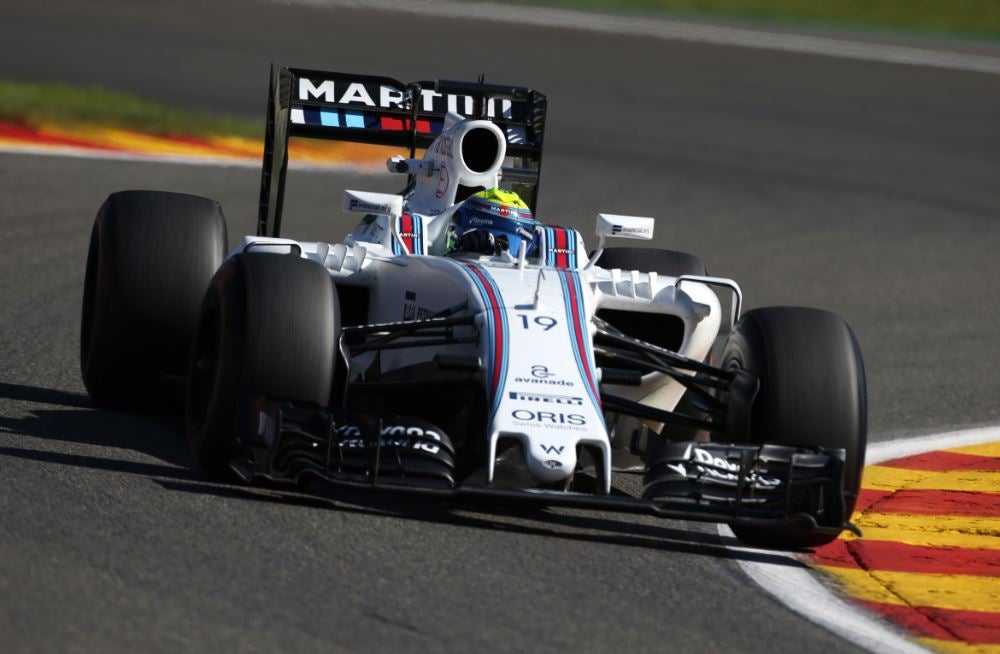 Felipe Massa in action