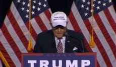 Rudy Giuliani wears ‘Make Mexico Great Again Also’ baseball cap