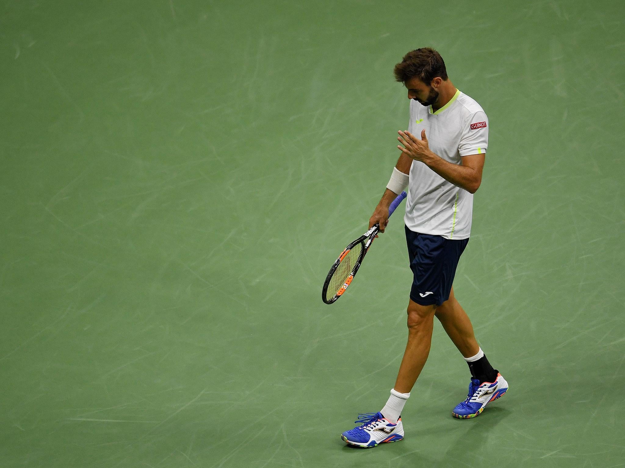 Marcel Granollers was swept aside by Andy Murray